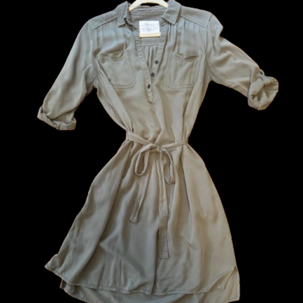 Sonoma Green Utility Dress